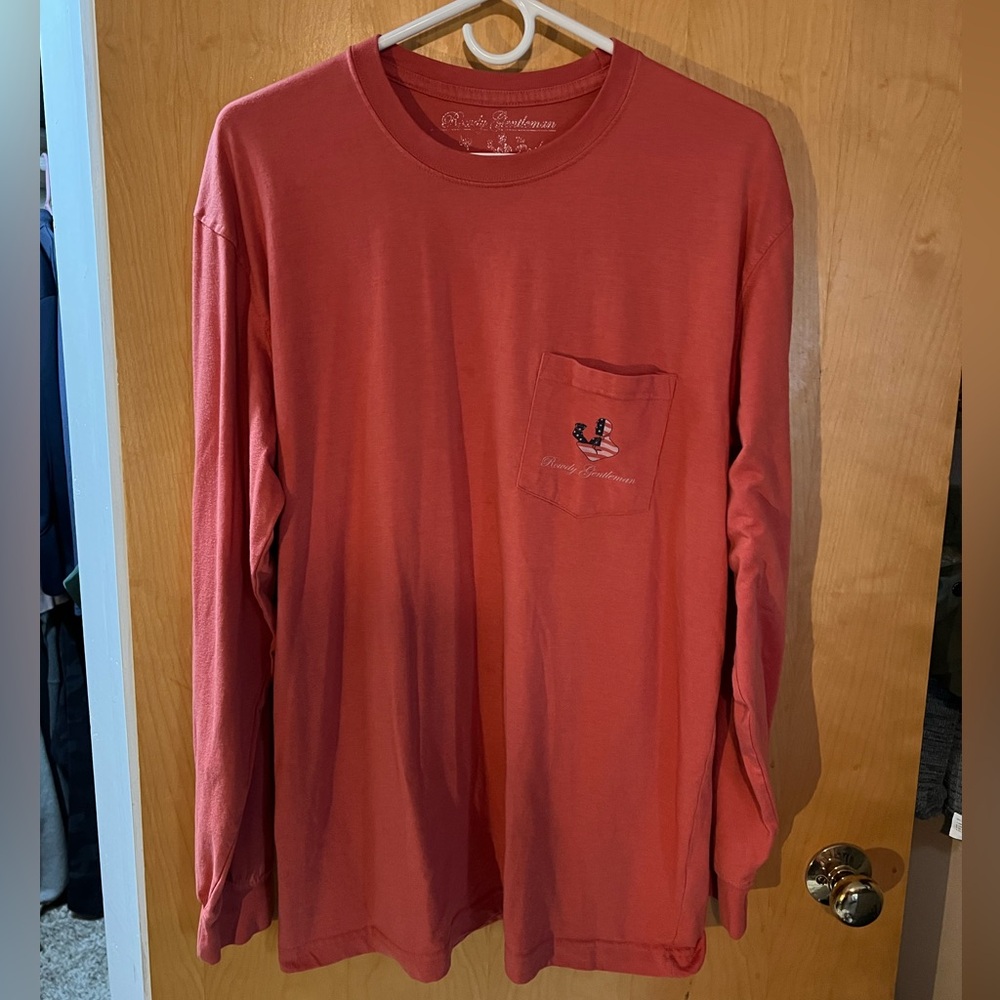 Rowdy Gentleman XL Long Sleeve Shirt - “Running the World since 1776”